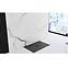Rea-K4579 Duschwanne rechteckig Rock schwarz 80x120,3