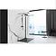 Rea-K4579 Duschwanne rechteckig Rock schwarz 80x120,4