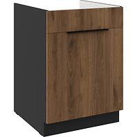 Küchenzeile Monza Nuss Okapi 60ZL 1S BB