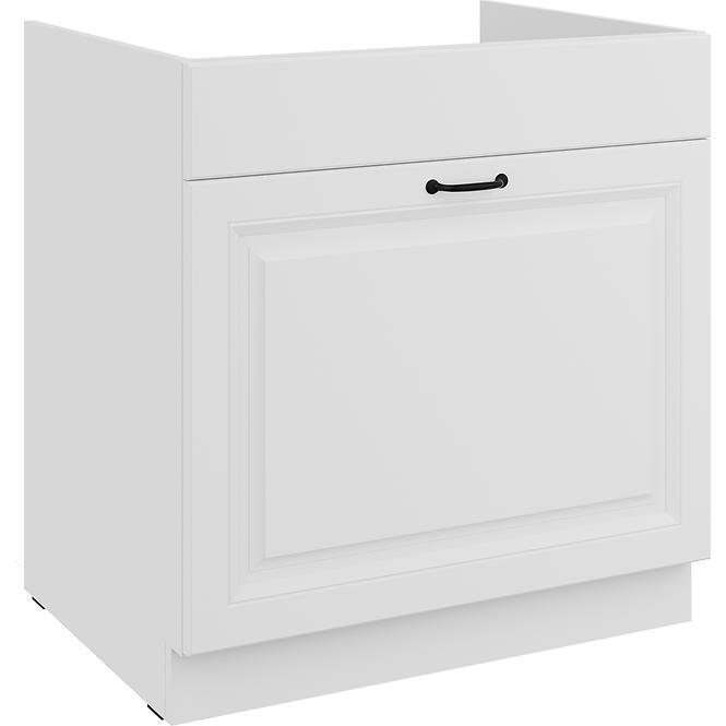 Küchenzeile Stilo Weiß Matt/Weiß 80ZL 1S BB