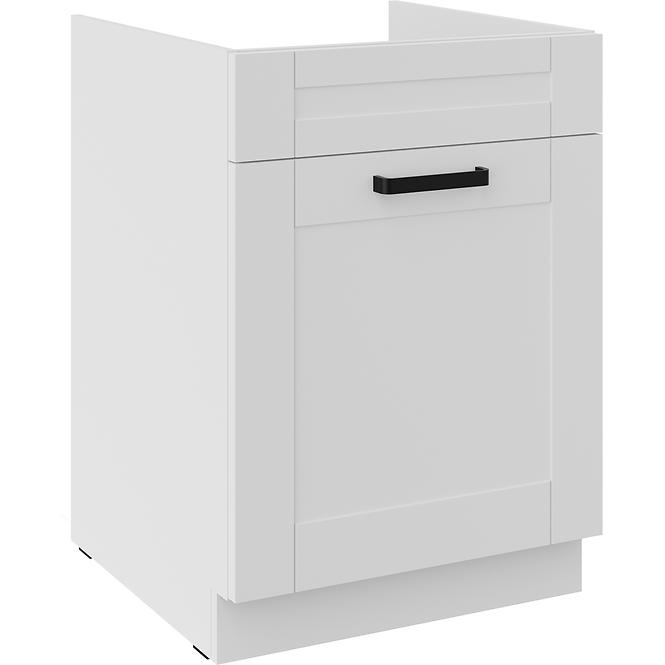 Küchenzeile Luna Weiß Matt/Weiß 60ZL 1S BB