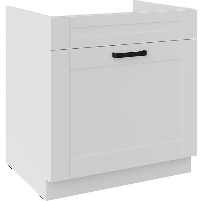 Küchenzeile Luna Weiß Matt/Weiß 80ZL 1S BB