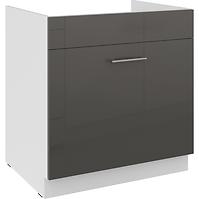 Küchenzeile Lara Grey 80ZL 1S BB