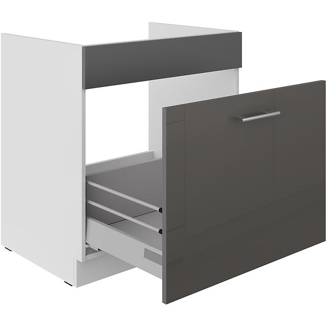 Küchenzeile Lara Grey 80ZL 1S BB