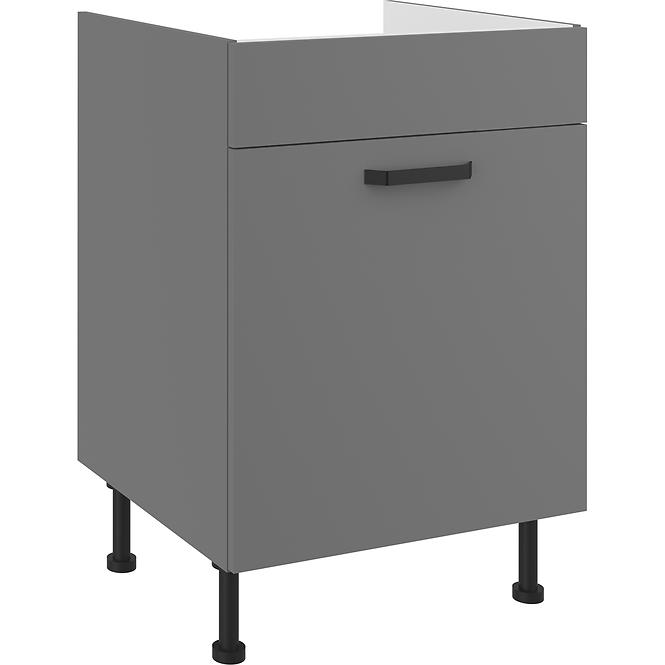 Küchenzeile Nessa Antracyt 60ZL 1S BB