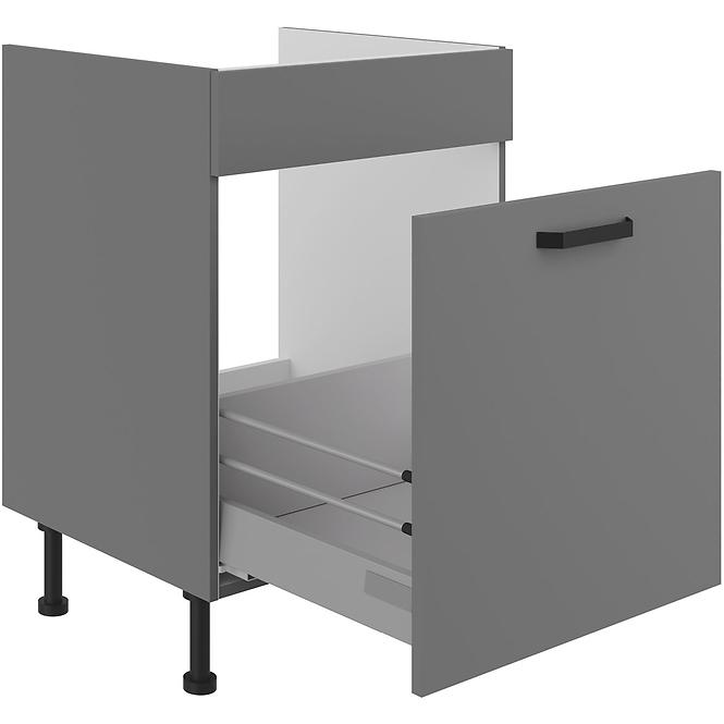 Küchenzeile Nessa Antracyt 60ZL 1S BB,3