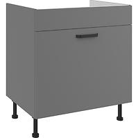 Küchenzeile Nessa Antracyt 80ZL 1S BB