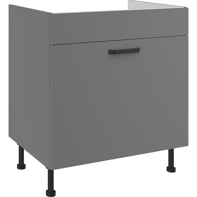 Küchenzeile Nessa Antracyt 80ZL 1S BB