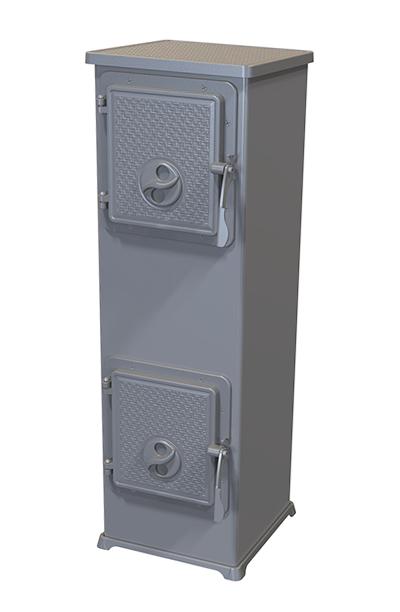 Stahlofenkamin Eva 5,3 KW