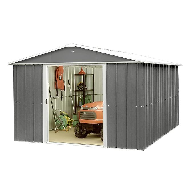 Gerätehaus Anthrazit 108AEYZ 303cmx237cm