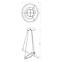 Lampe Galaxia Black ML8422 46W  LW2,3