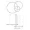 Lampe Galaxia Black ML8789 85W  LW3,4