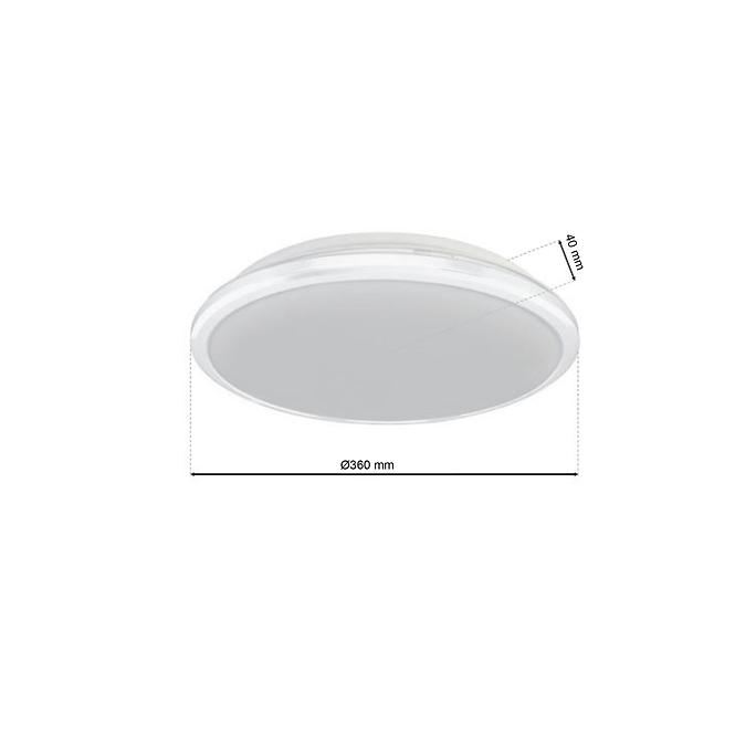 Lampe Terma WH ML6403 24W LED IP44 PL1