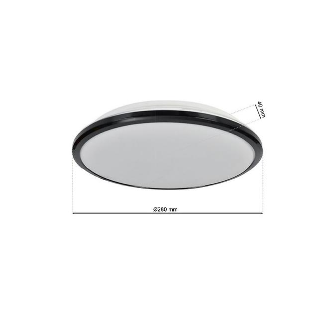 Lampe Terma BL ML6402 18W LED IP44 PL1,3