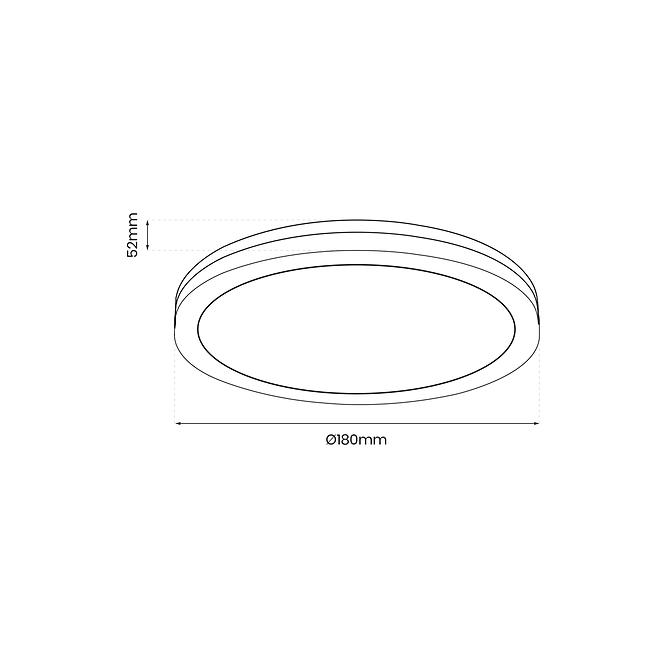 45EO SVITIDLO MARLON BL EKP0474 12W LED IP54  PL1,2