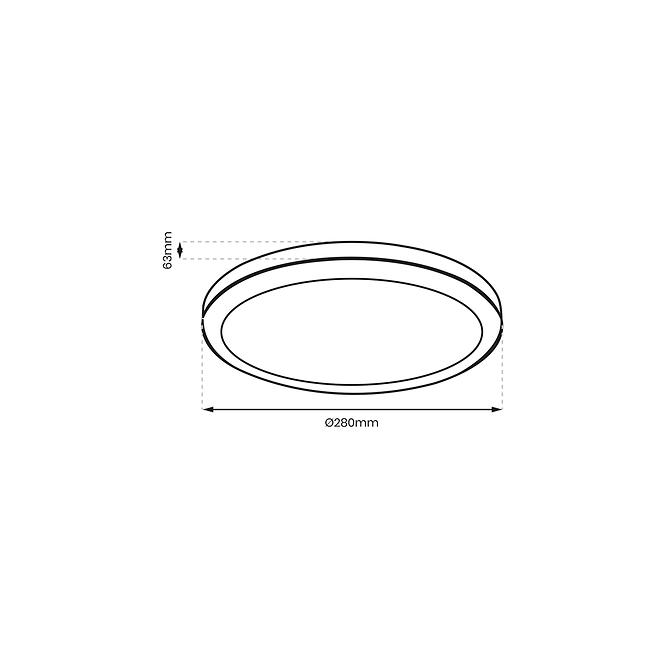 Lampe Vera WH EKP0472 24W LED IP65 PL1,2
