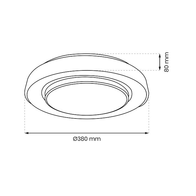 Lampe Naomi Smart ML6406 24W LED RGB PL1,3