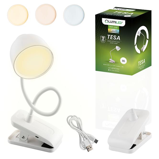 LAMPE TESA WHITE LED 7W LB1,2