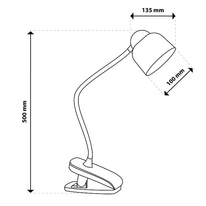 LAMPE TESA WHITE LED 7W LB1,3