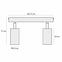 Lampe Pegaz 2791/z-gu10-2 ls2,14