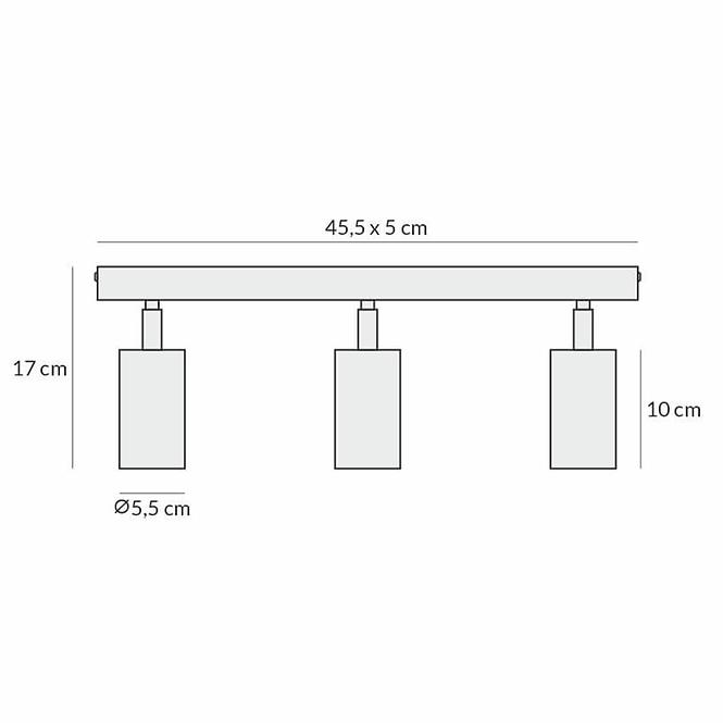 Lampe Pegaz 2792/z-gu10-3 ls3,17
