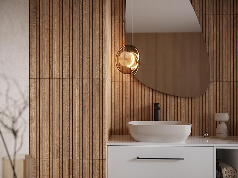 Boseli Wood Light Brown Structure 29.8/59.8 RECT,6