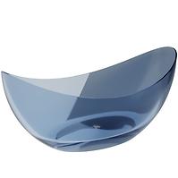 Freistehende Badewanne Axya 180/80 Blue Wave, Siphon mit Click-Clack-Stöpsel, Chrom