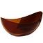 Freistehende Badewanne Axya 180/80 Earth Rust, Siphon mit Click-Clack-Stöpsel, Chrom