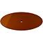 Freistehende Badewanne Axya 180/80 Earth Rust, Siphon mit Click-Clack-Stöpsel, Chrom,3
