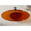 Freistehende Badewanne Axya 180/80 Earth Rust, Siphon mit Click-Clack-Stöpsel, Chrom,6