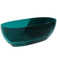 Freistehende Badewanne Mexa 170/78 Ocean Breeze,Siphon mit Click-Clack-Stöpsel, Chrom