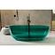 Freistehende Badewanne Mexa 170/78 Ocean Breeze,Siphon mit Click-Clack-Stöpsel, Chrom,6