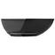 Freistehende Badewanne Xara 160/75 Carbon Grey, Siphon mit Click-Clack-Stöpsel, Schwarz Matt ,2