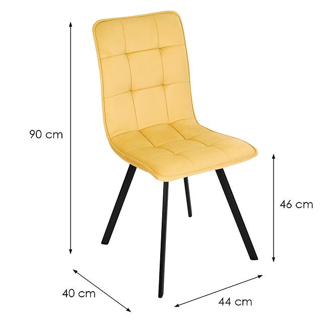 Stuhl Orlando gelb Solar 45
