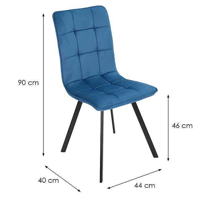 Stuhl Orlando dunkelblau Solar 79,2