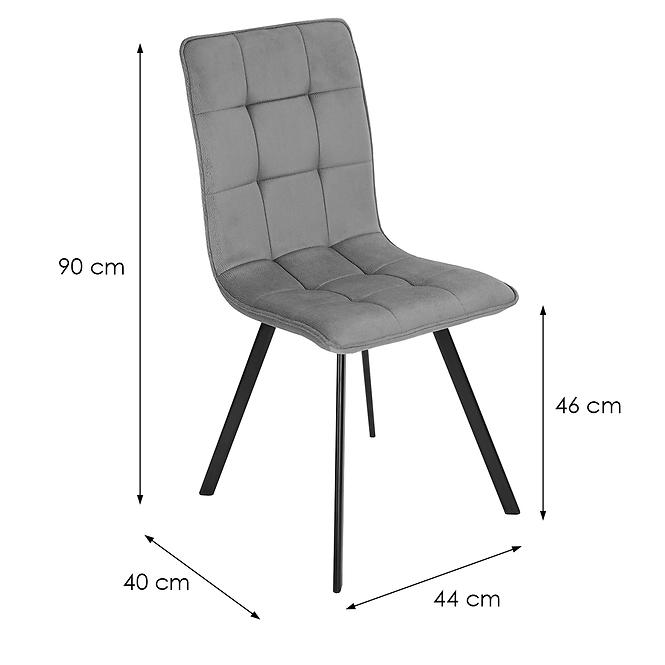Stuhl Orlando grau Solar 96,2