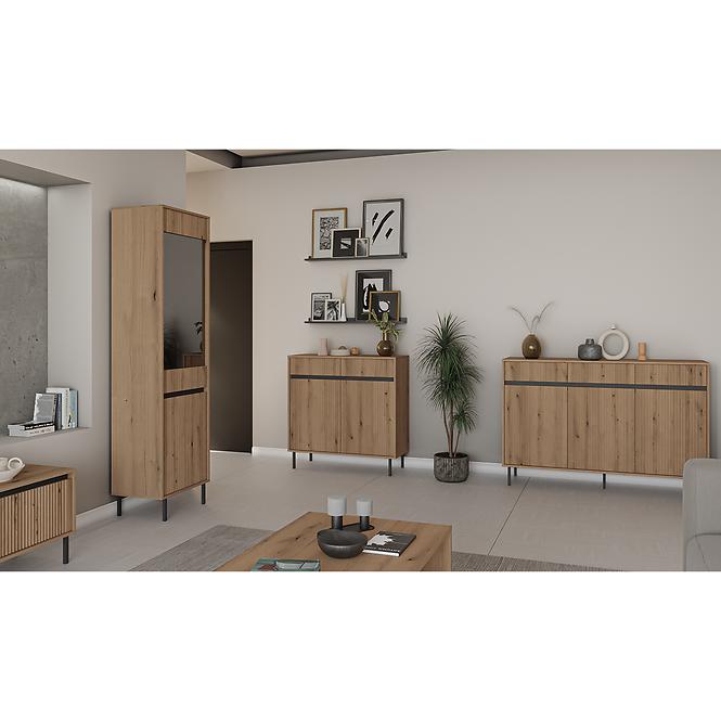 36LW+SYS OSAKA 501 SZAFKA WISZĄCA 1F DĄB EVOKE