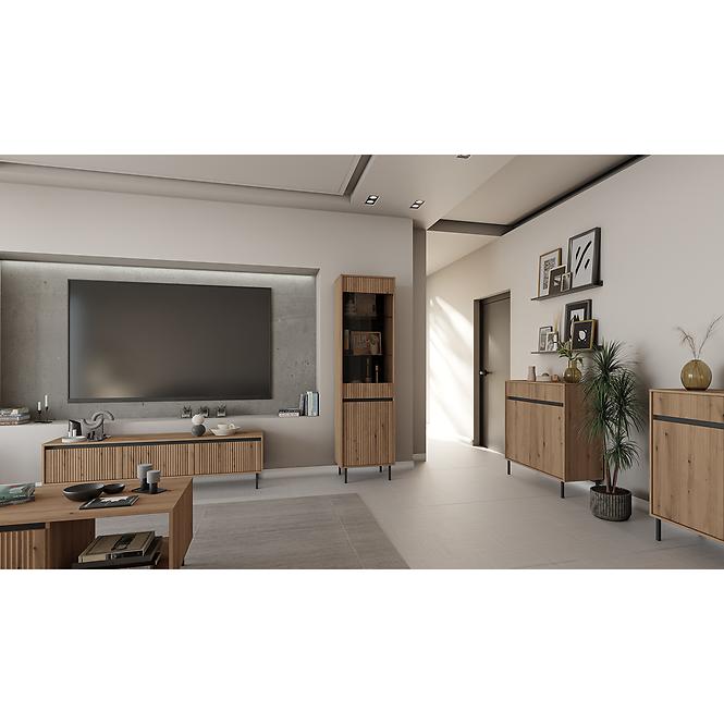 36LW+SYS OSAKA 501 SZAFKA WISZĄCA 1F DĄB EVOKE