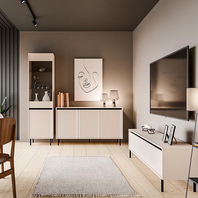 36LW+SYS OSAKA 501 SZAFKA WISZĄCA 1F BEŻ PIASKOWY