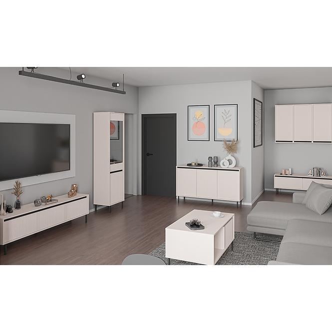 36LW+SYS OSAKA 501 SZAFKA WISZĄCA 1F BEŻ PIASKOWY