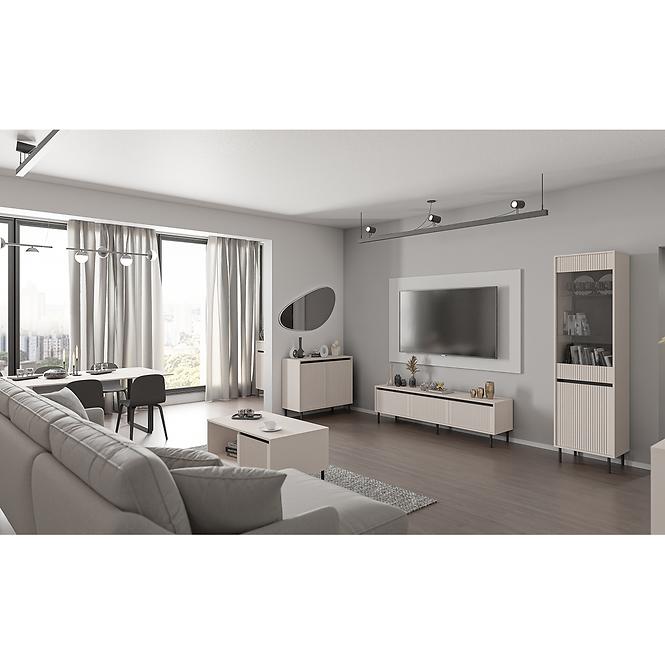 36LW+SYS OSAKA 501 SZAFKA WISZĄCA 1F BEŻ PIASKOWY