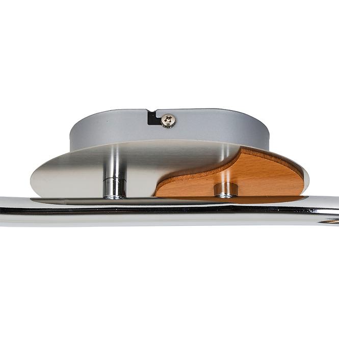 Leuchte R5026b-2s Satin-Chrom