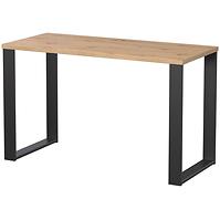 Schreibtisch Sierra Typ 6 Eiche Artisan/Schwarz