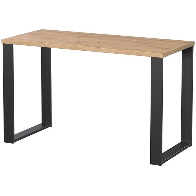 Schreibtisch Sierra Typ 6 Eiche Artisan/Schwarz