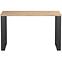 Schreibtisch Sierra Typ 6 Eiche Artisan/Schwarz,3