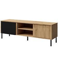 TV-Schrank Mia 6 alte Eiche/schwarz