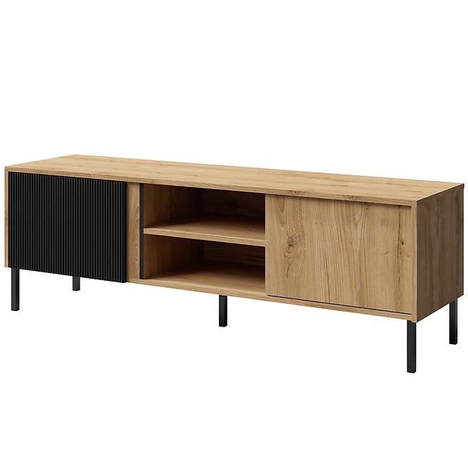 TV-Schrank Mia 6 alte Eiche/schwarz