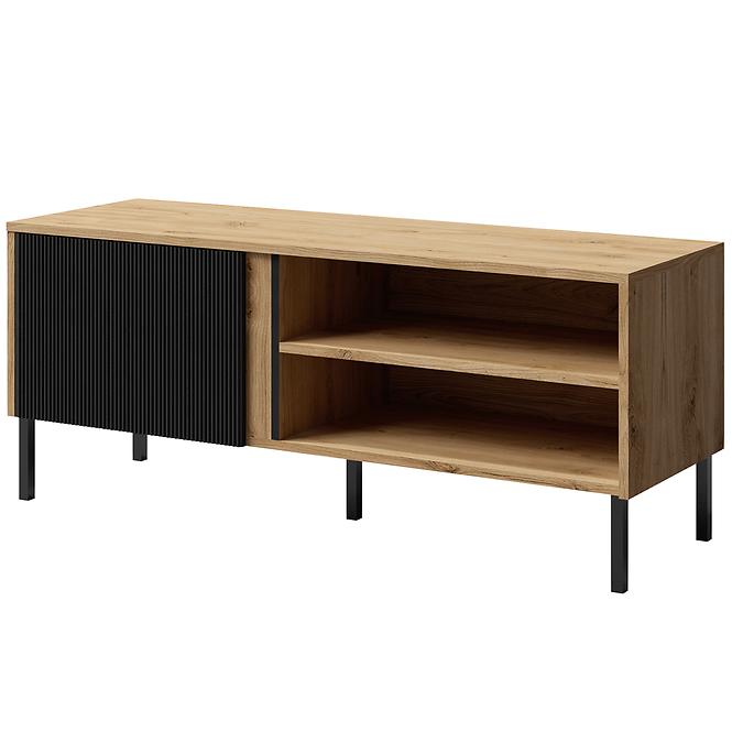 TV-Schrank Mia 7 alte Eiche/schwarz