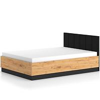 Bett Urso 1302 eiche craft gold/schwarz