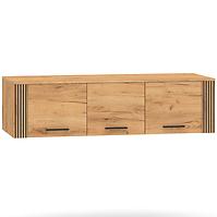Schrankaufsatz Urso 11 3D eiche craft gold/schwarz